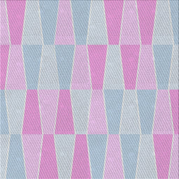Square Patterned Pastel Light Blue Novelty Rug, pat1489