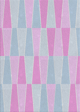 Patterned Pastel Light Blue Novelty Rug, pat1489