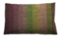 Patterned Rectangular Caramel Brown Lumbar Throw Pillow, 13 inch by 19 inch, lbpat149brn