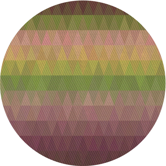 Square Patterned Caramel Brown Rug, pat149brn