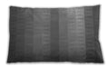 Patterned Rectangular Gray Lumbar Throw Pillow, 13 inch by 19 inch, lbpat149gry