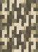 Machine Washable Transitional Coffee Brown Rug, wshpat1490brn