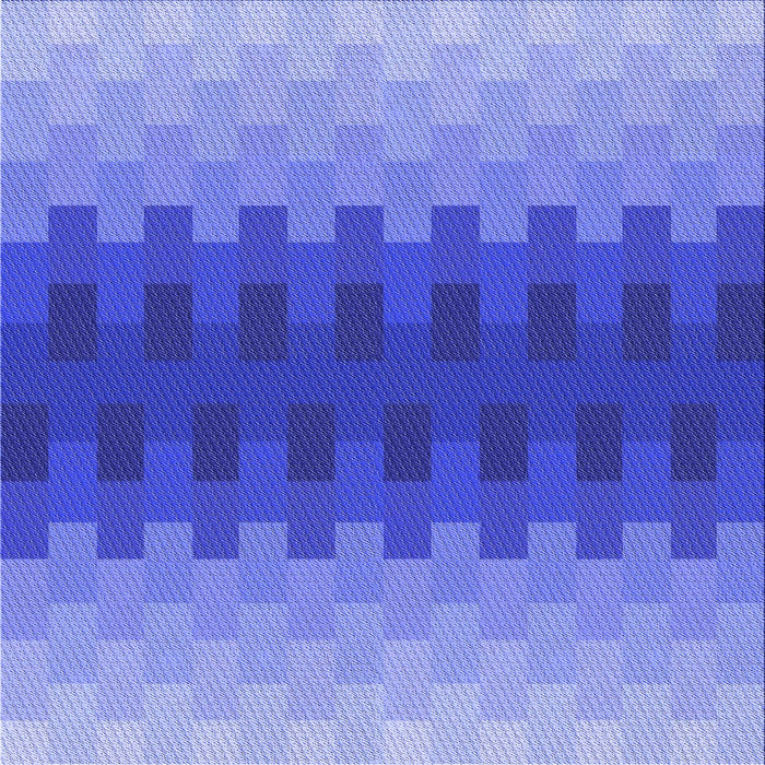 Round Machine Washable Transitional Sky Blue Rug, wshpat1491blu