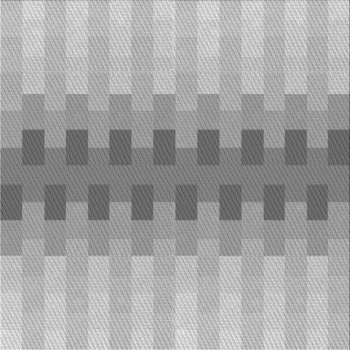 Round Patterned Gray Rug, pat1491gry