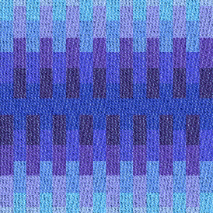 Patterned Blue Orchid Blue Rug, pat1491lblu