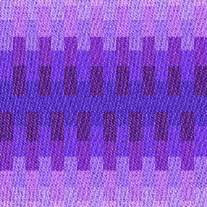 Machine Washable Transitional Purple Rug, wshpat1491pur