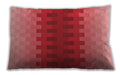 Patterned Rectangular Red Lumbar Throw Pillow, 13 inch by 19 inch, lbpat1491rd