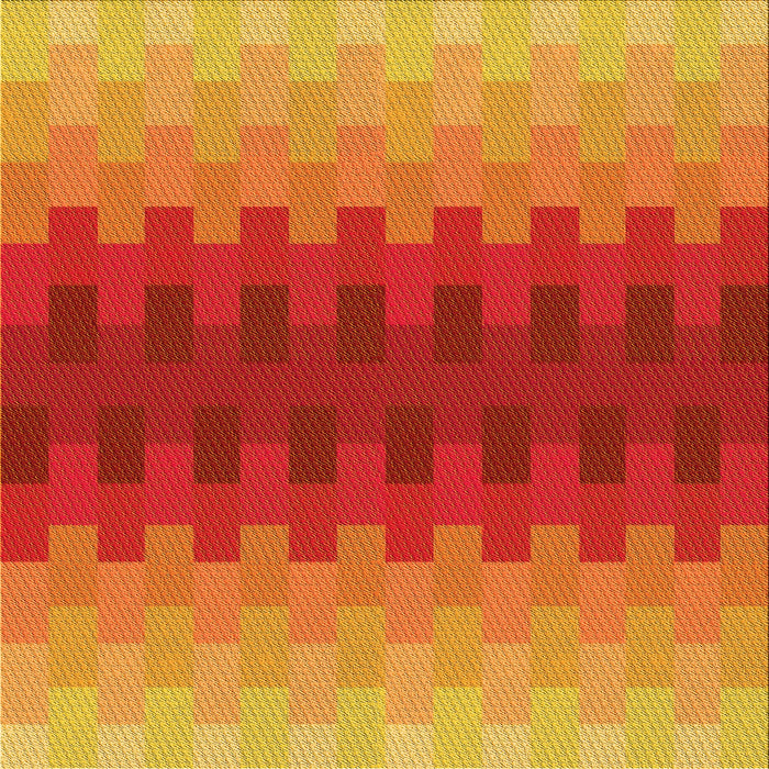 Round Machine Washable Transitional Neon Red Rug, wshpat1491yw