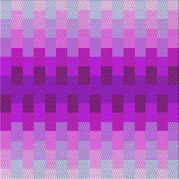 Square Patterned Violet Purple Novelty Rug, pat1491
