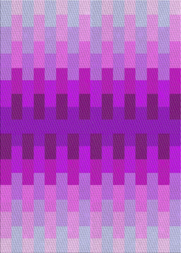 Machine Washable Transitional Violet Purple Rug, wshpat1491