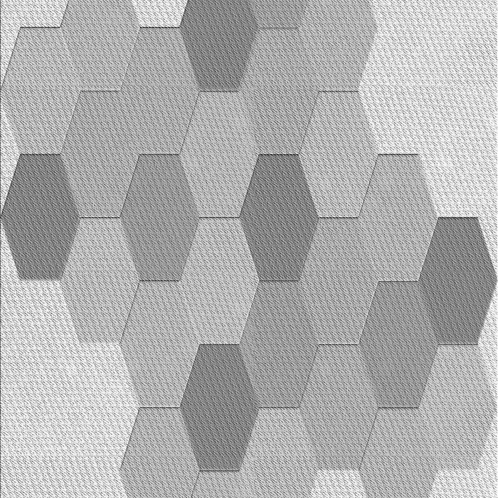 Machine Washable Transitional Gunmetal Gray Rug, wshpat1492gry