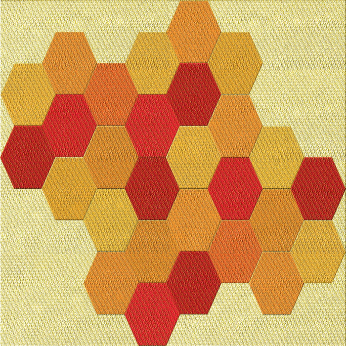 Round Machine Washable Transitional Orange Red Orange Rug, wshpat1492yw