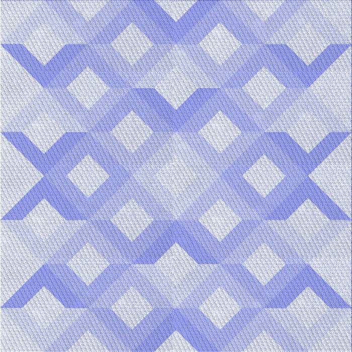 Round Patterned Sky Blue Rug, pat1493blu