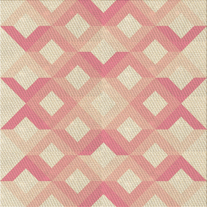 Round Patterned Orange Rug, pat1493brn