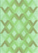 Patterned Green Rug, pat1493grn