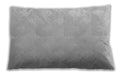 Patterned Rectangular Cloud Gray Lumbar Throw Pillow, 13 inch by 19 inch, lbpat1493gry