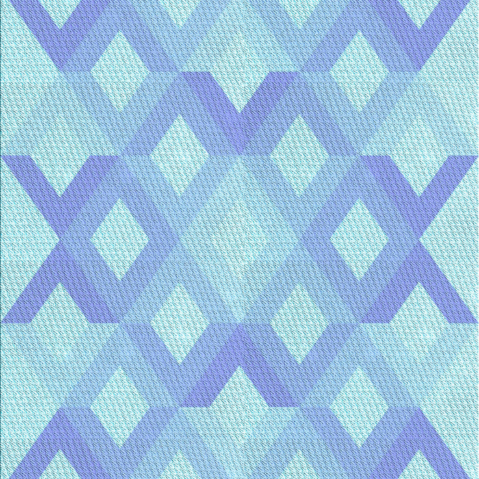 Patterned Blue Rug, pat1493lblu