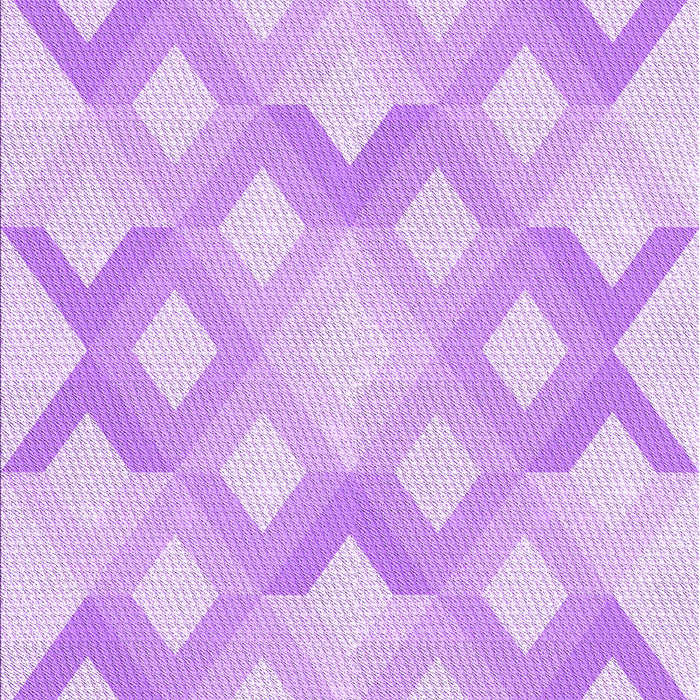 Machine Washable Transitional Purple Rug, wshpat1493pur