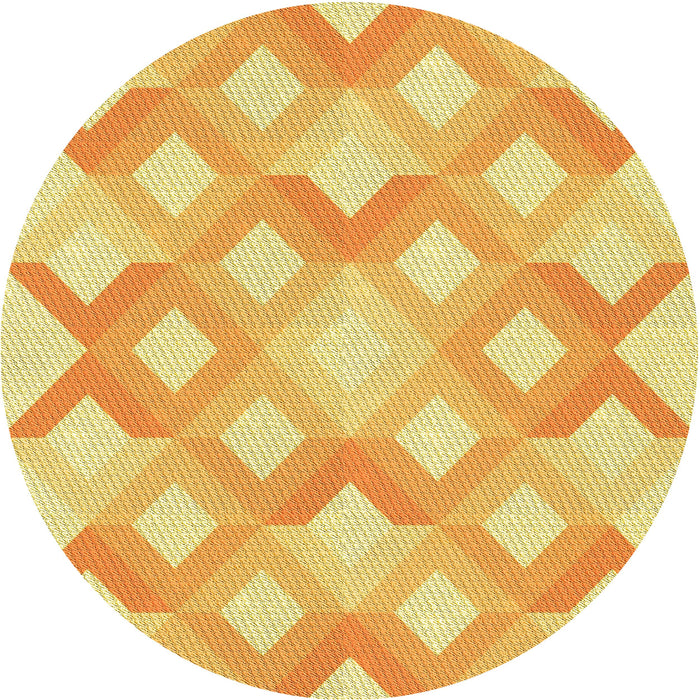 Square Machine Washable Transitional Chrome Gold Yellow Rug in a Living Room, wshpat1493yw