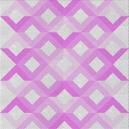 Square Patterned Orchid Purple Novelty Rug, pat1493