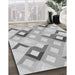 Machine Washable Transitional Gray Rug in a Family Room, wshpat1494gry