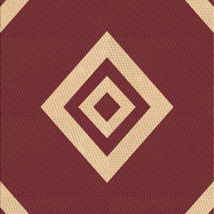 Patterned Orange Rug, pat1495org