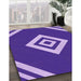 Patterned Purple Rug in Family Room, pat1495pur