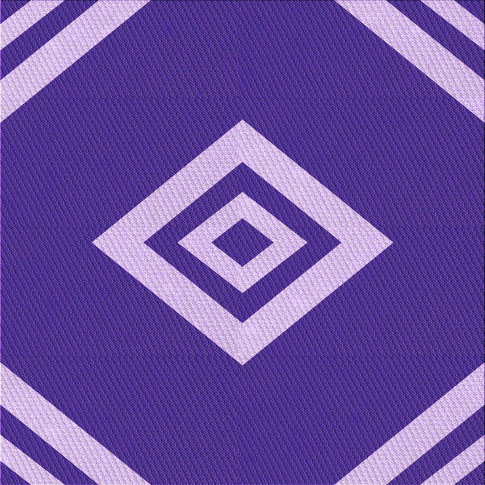 Round Patterned Purple Rug, pat1495pur