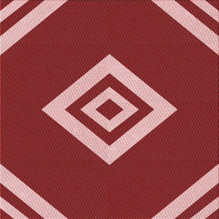 Round Machine Washable Transitional Red Rug, wshpat1495rd