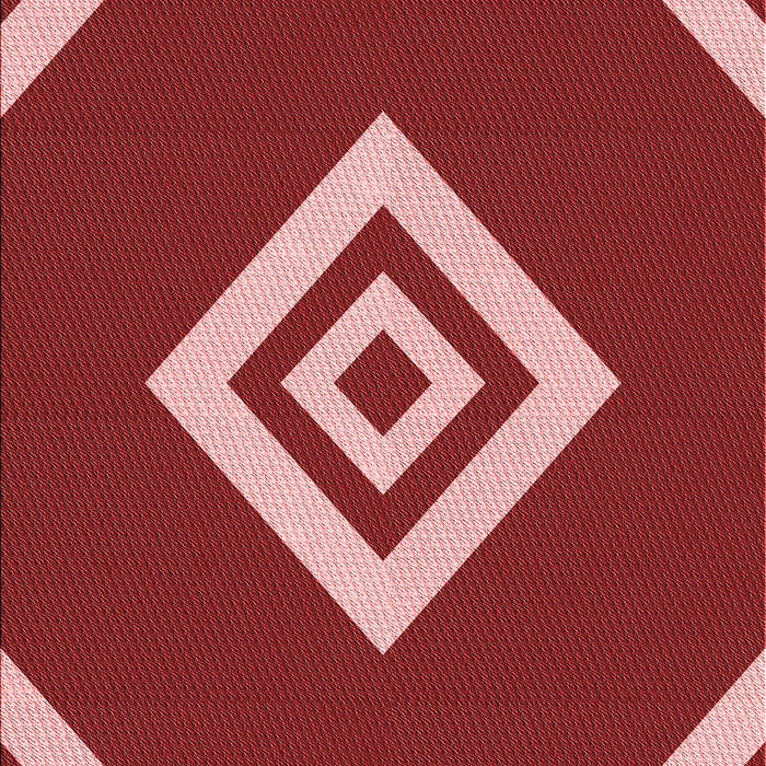 Patterned Red Rug, pat1495rd