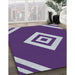 Machine Washable Transitional Indigo Purple Rug in a Family Room, wshpat1495