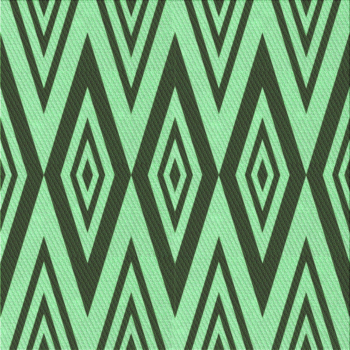 Round Machine Washable Transitional Medium Forest Green Rug, wshpat1496grn