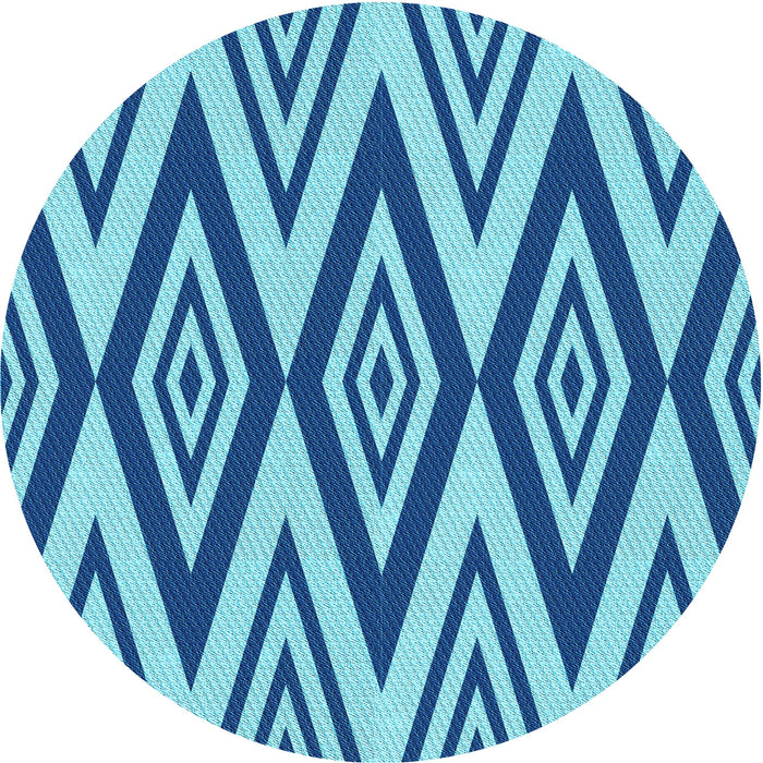 Square Machine Washable Transitional Blue Rug in a Living Room, wshpat1496lblu