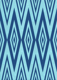 Machine Washable Transitional Blue Rug, wshpat1496lblu