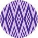 Square Patterned Mauve Purple Rug, pat1496pur