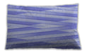 Patterned Rectangular Light Slate Blue Lumbar Throw Pillow, 13 inch by 19 inch, lbpat1497blu