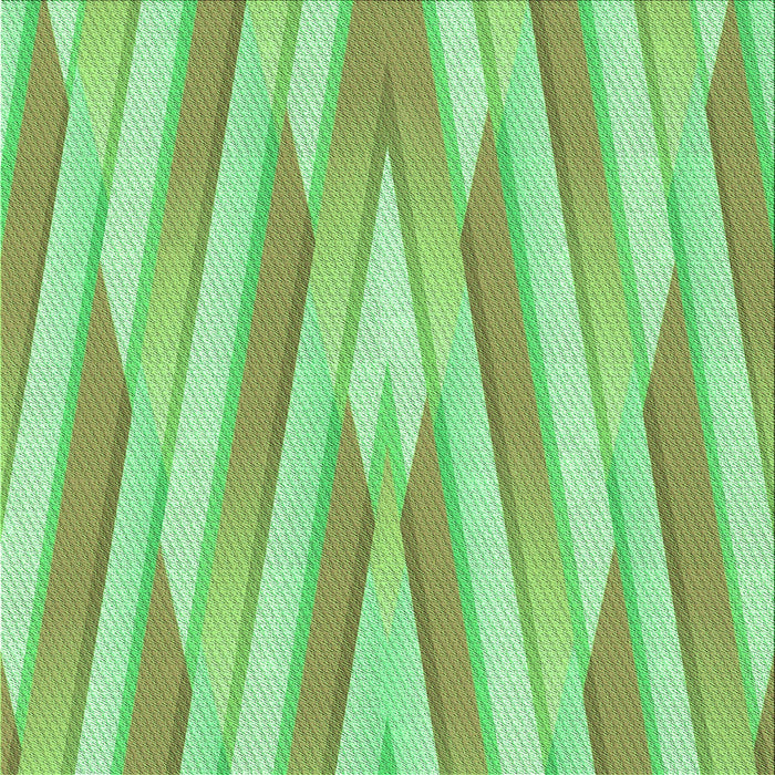 Round Machine Washable Transitional Jade Green Rug, wshpat1497grn