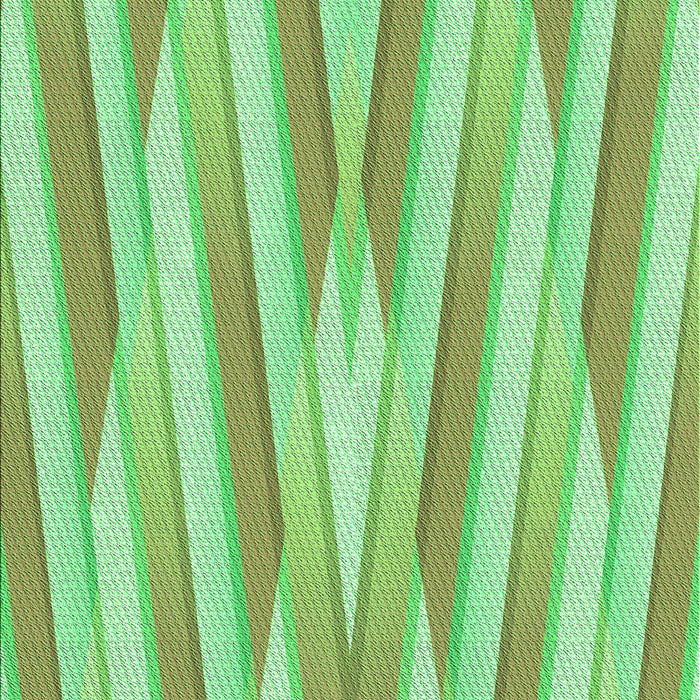 Patterned Jade Green Rug, pat1497grn