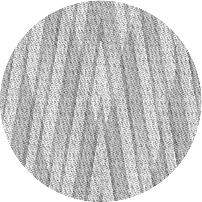 Square Patterned Dark Gray Rug, pat1497gry