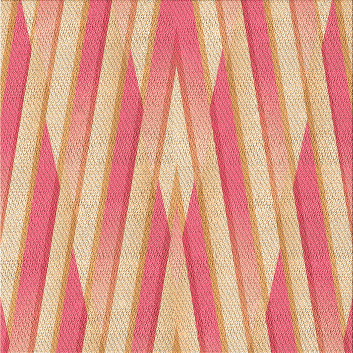 Round Machine Washable Transitional Orange Rug, wshpat1497org