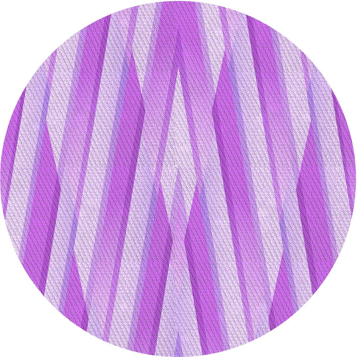 Square Machine Washable Transitional Bright Neon Pink Purple Rug in a Living Room, wshpat1497pur