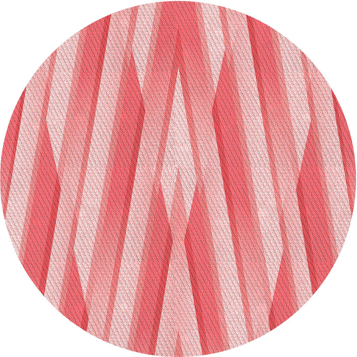 Square Machine Washable Transitional Pastel Pink Rug in a Living Room, wshpat1497rd