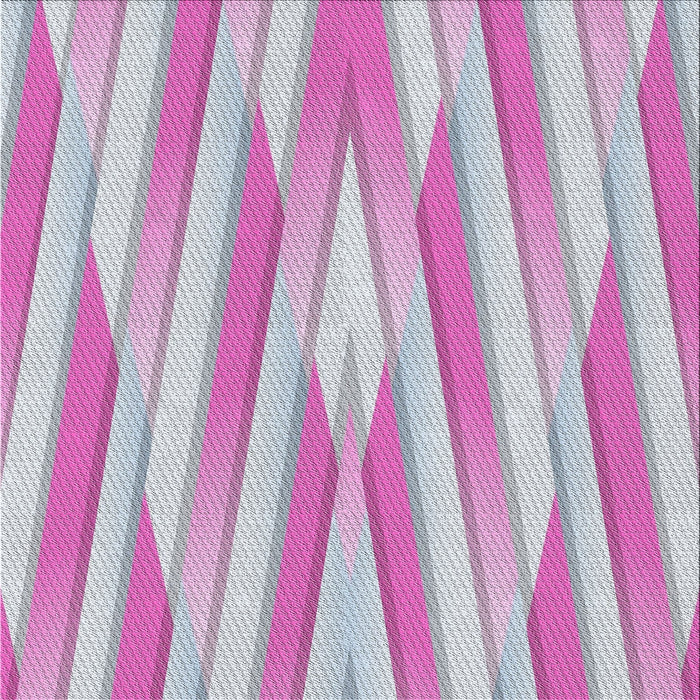 Square Patterned Pastel Light Blue Novelty Rug, pat1497