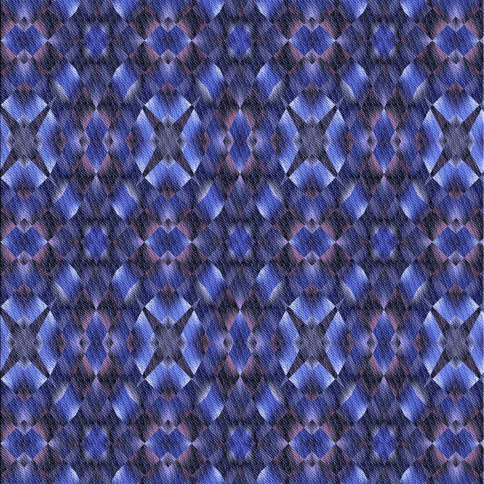 Patterned Blue Rug, pat1498blu