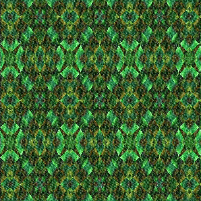 Patterned Dark Forest Green Rug, pat1498grn