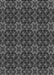 Machine Washable Transitional Silver Gray Rug, wshpat1498gry