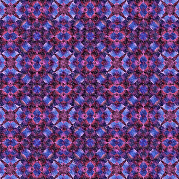 Round Patterned Purple Rug, pat1498pur