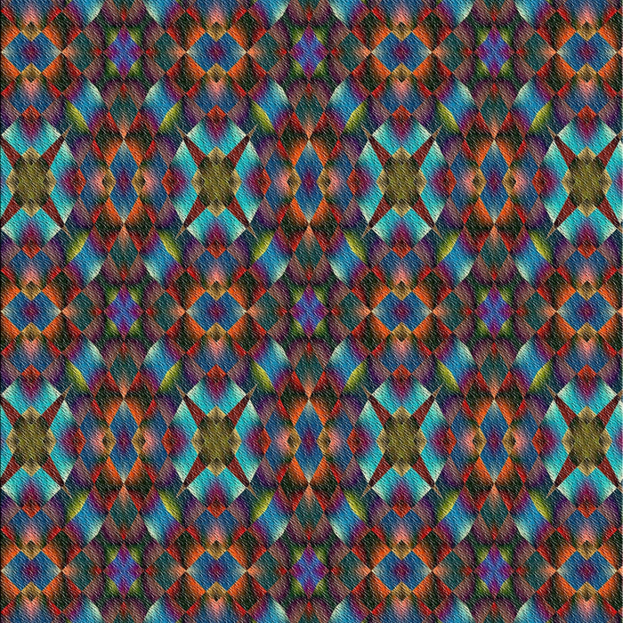 Patterned Grayish Turquoise Green Modern Rug, pat1498