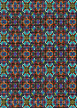 Machine Washable Transitional Grayish Turquoise Green Rug, wshpat1498