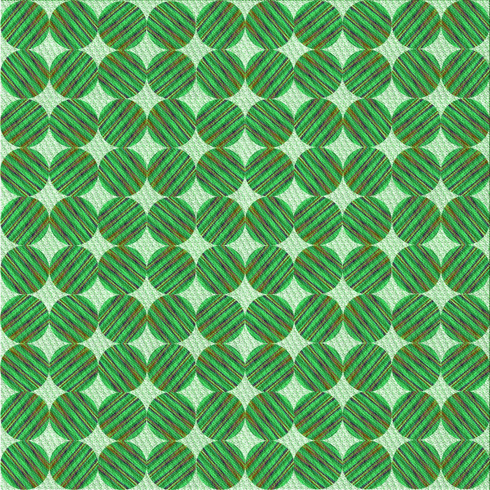 Round Machine Washable Transitional Green Rug, wshpat1499grn